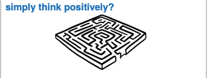 Why people with depression cannot simply think positively?